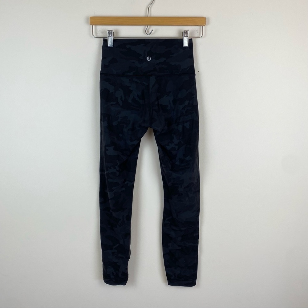 Lululemon Wunder Under Hi-Rise Tight 28" Incognito Camo Multi Grey